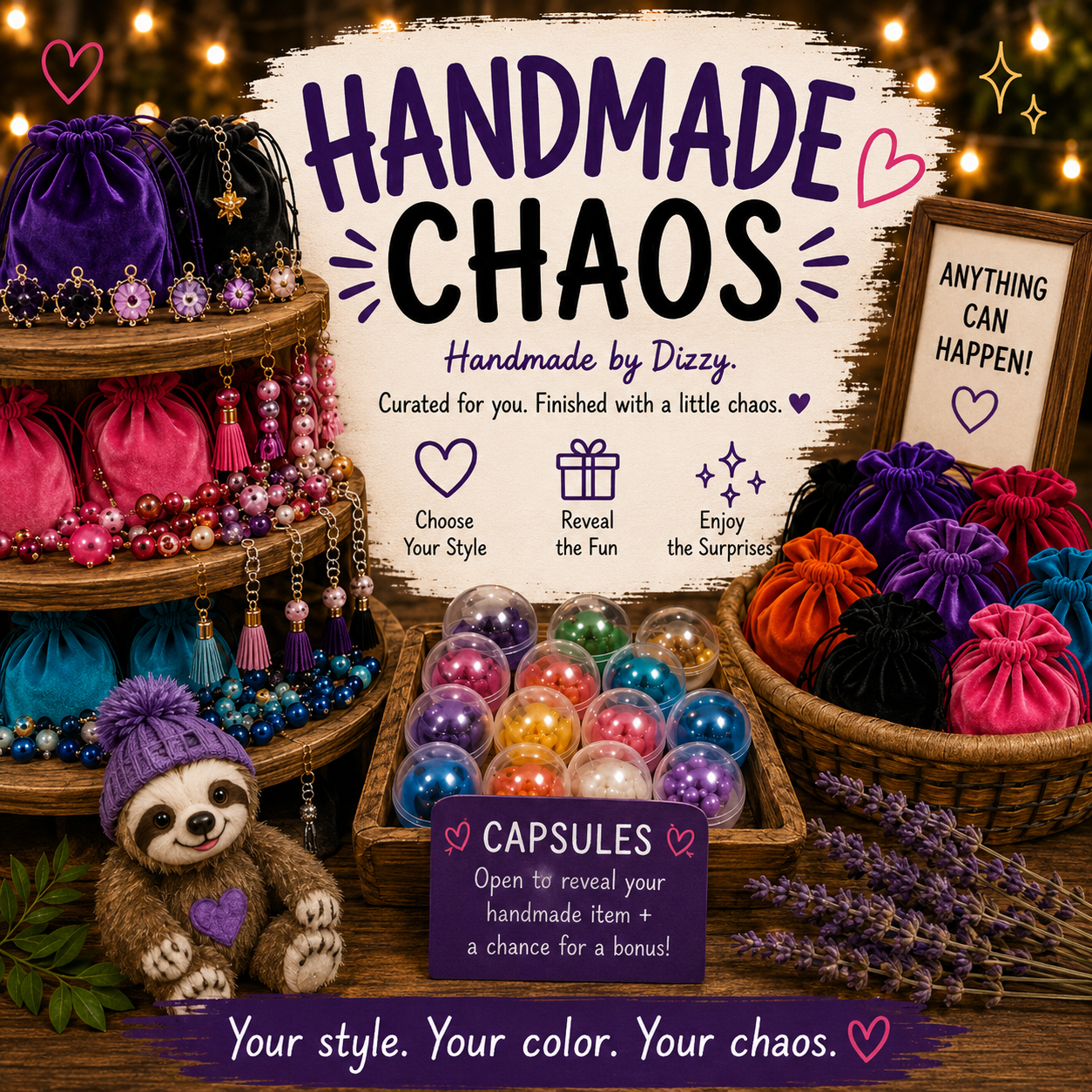 💜 Dizzy’s Handmade Chaos