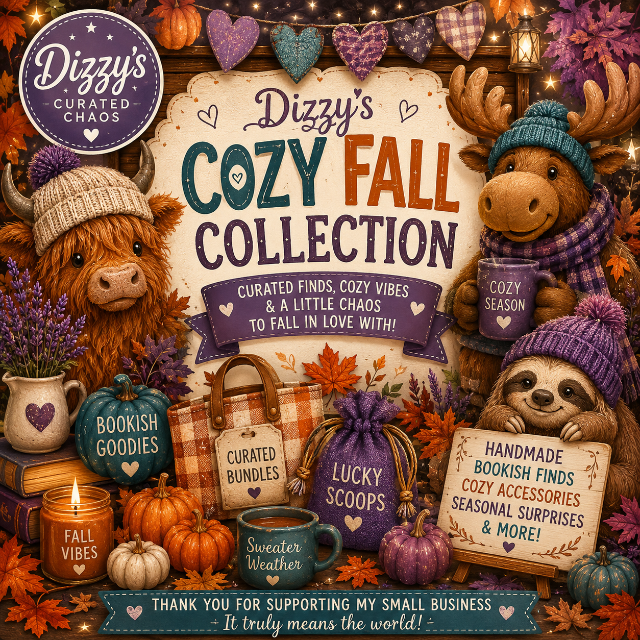 🍂 Dizzy’s Cozy Fall Collection