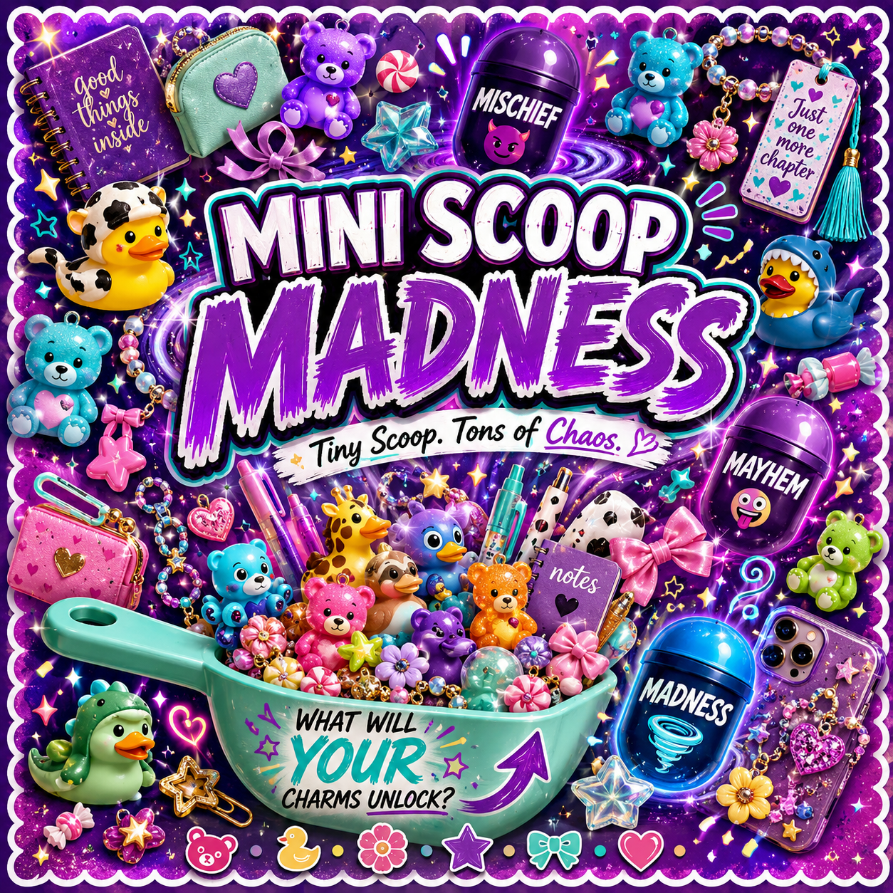 🥄🌪️ Mini Scoop Madness