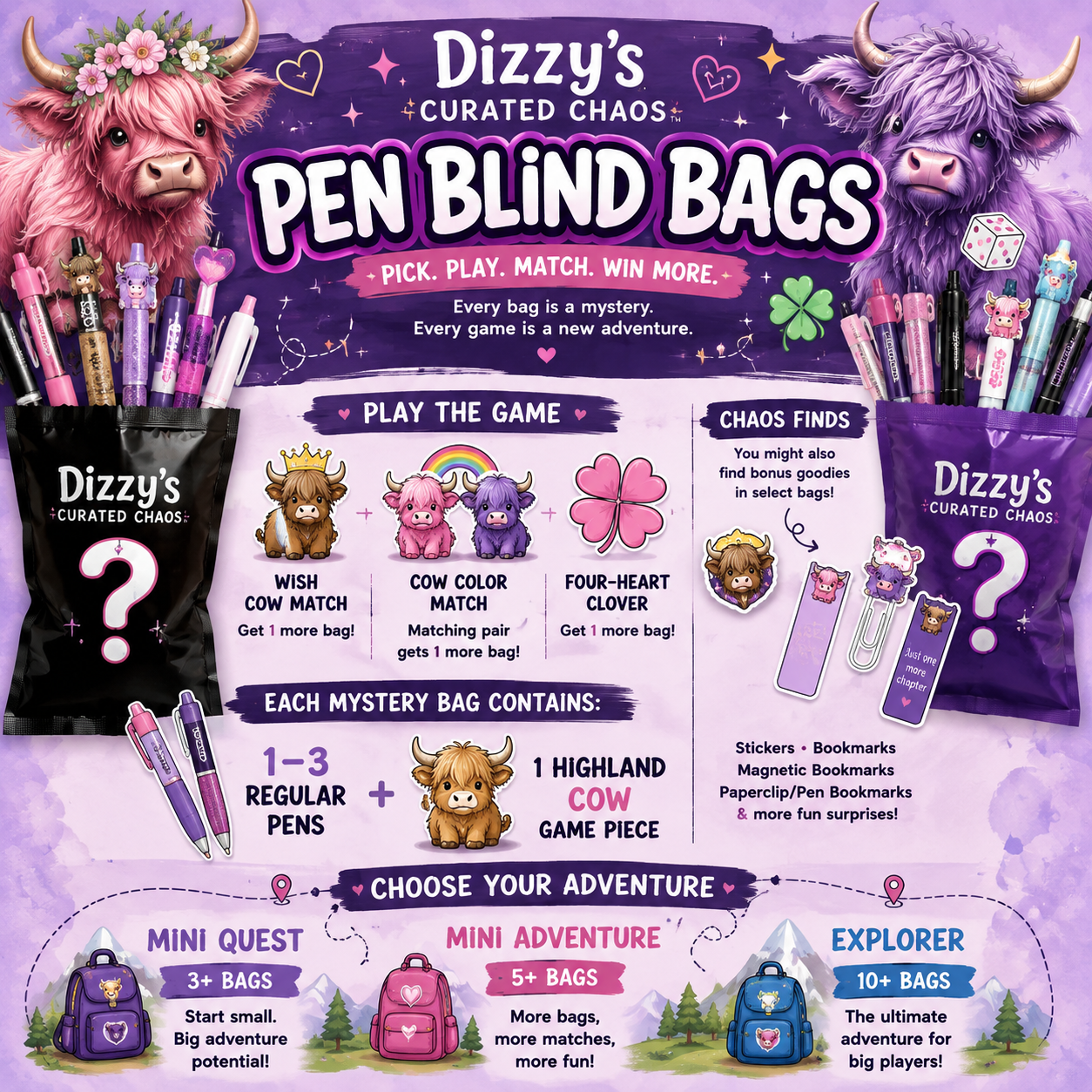 Pen Blind Bags