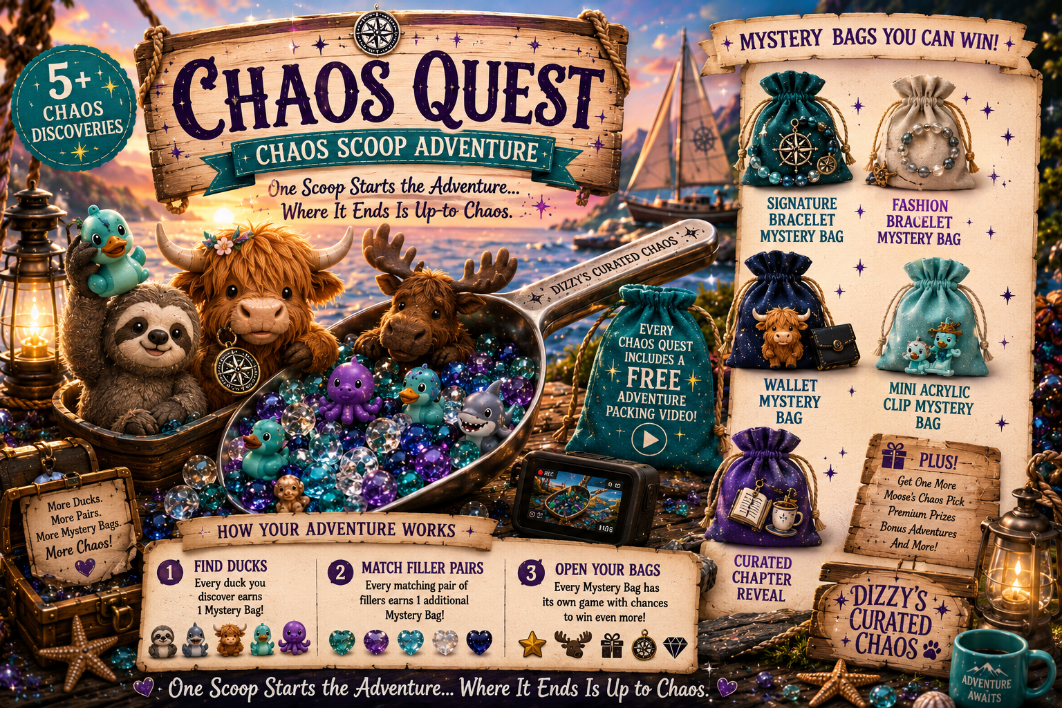 🌪️ Chaos Scoop Adventure 🌪️