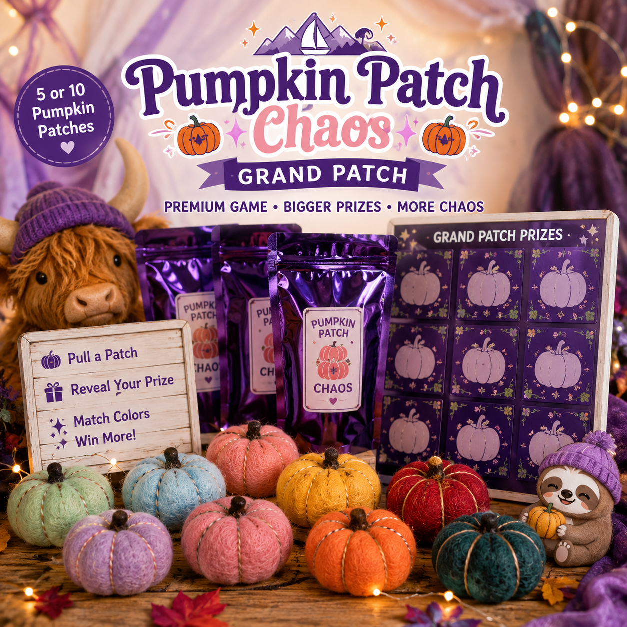 👻🎃 Pumpkin Patch Chaos: Grand Patch 🎃👻