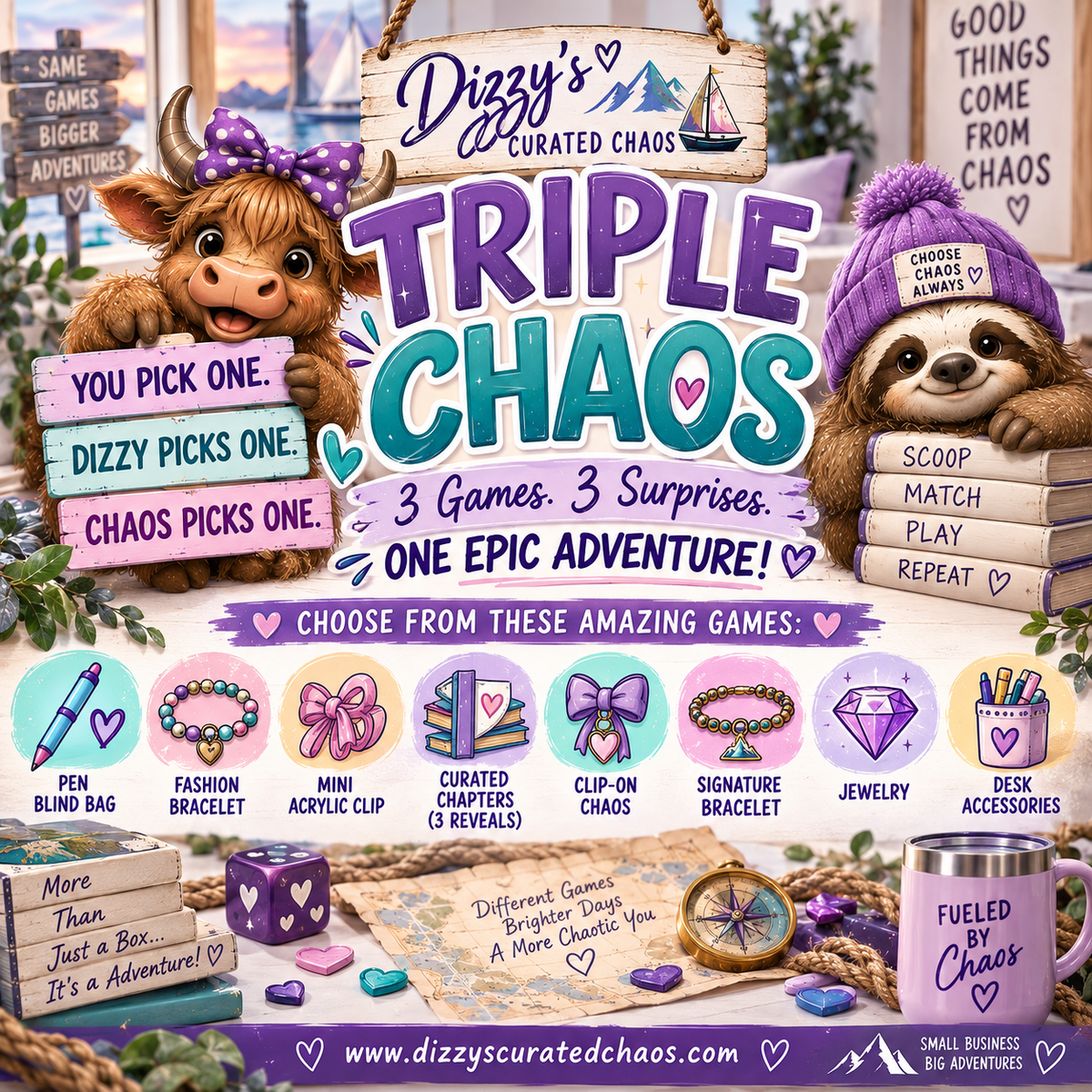 🎲 Dizzy’s Triple Chaos