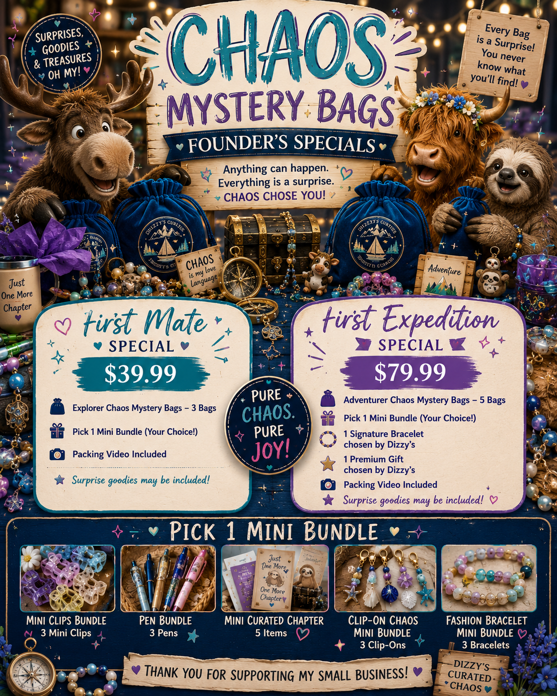 🎁 Chaos Mystery Bags Founders Specials