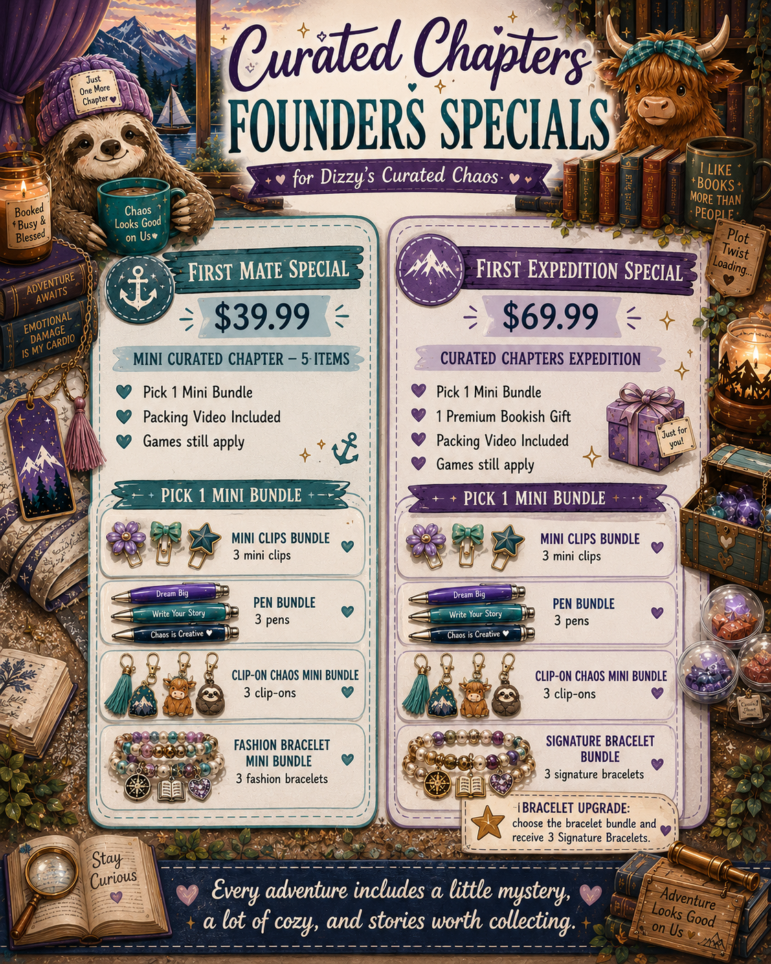 📚 Curated Chapters Founders Specials