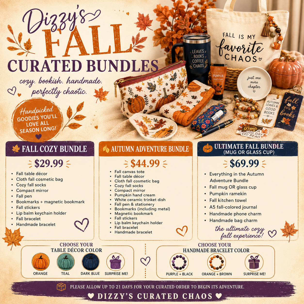 🍂 Dizzy’s Fall Curated Bundles 🍂