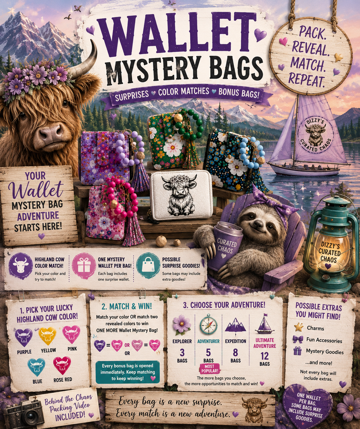👛 Wallet Mystery Bags 👛