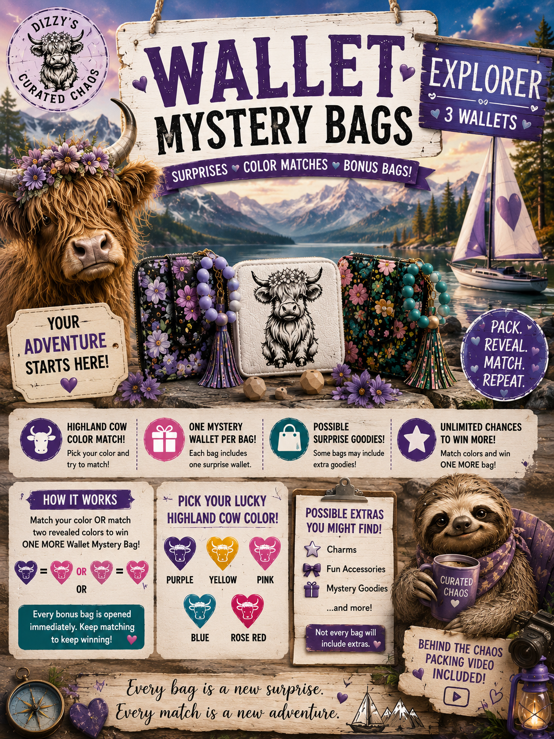 👛 Wallet Mystery Bags 👛